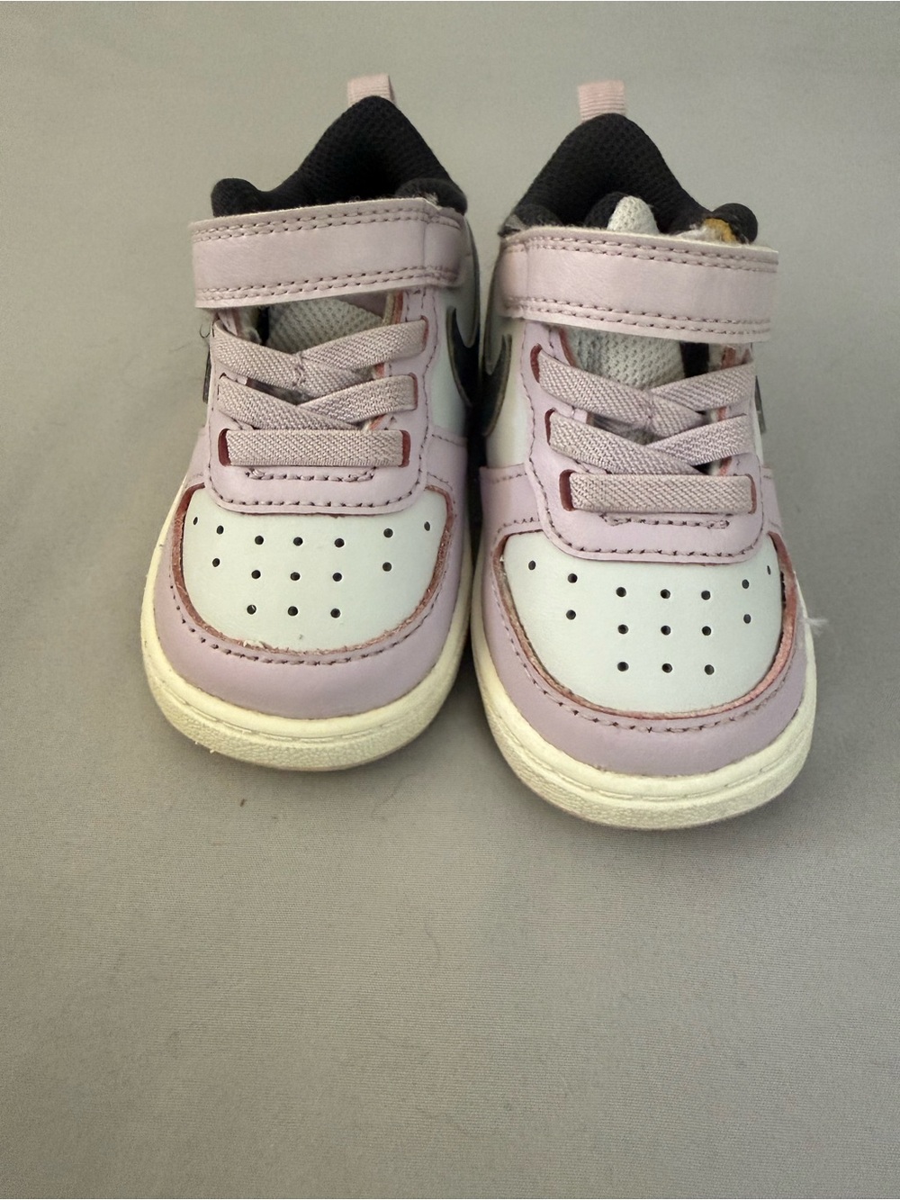 2 Pair Toddler Sneakers-Nike and Athletic Works - Velcro Strap size 4